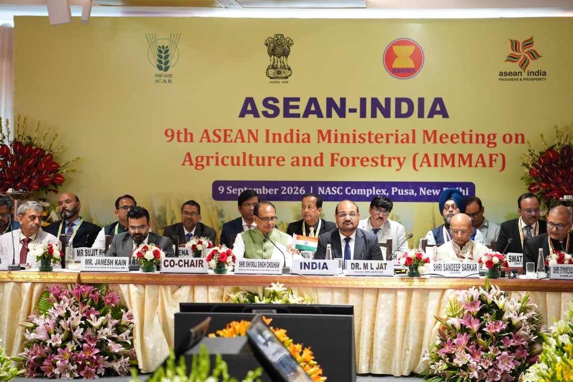 Union Minister Shivraj Singh Chouhan holds bilateral meetings with counterparts from Malaysia, Timor-Leste & Myanmar