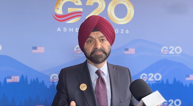 World Bank Chief Ajay Banga praises India’s economic growth, says it has potential to grow beyond 8 %  despite global economic headwinds