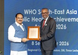 WHO Chief Dr Tedros meets Union Health Minister JP Nadda, Hails India’s health gains WHO Chief Dr Tedros meets Union Health Minister JP Nadda, Hails India’s health gains