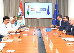 Union Minister Jitendra Singh Holds Talks with European Parliament Delegation on India-EU FTA and Technology Cooperation Union Minister Jitendra Singh Holds Talks with European Parliament Delegation on India-EU FTA and Technology Cooperation