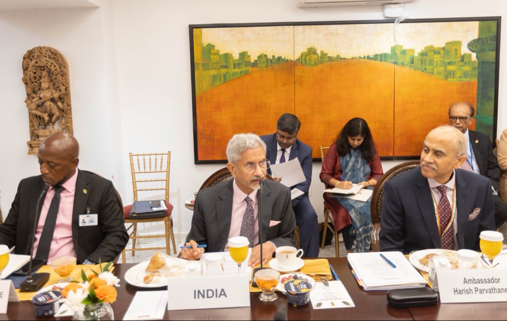 विदेश मंत्री डॉ. एस. जयशंकर ने एल-69 की परामर्श बैठक की सह-अध्यक्षता की, दुनिया में हो रहे अभूतपूर्व बदलावों पर चिंता जताई
