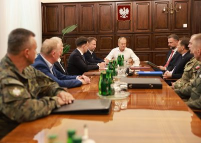 Poland pledges to strengthen security along border with Ukraine following wave of Russian drone strikes