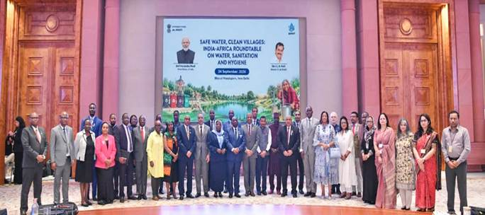 भारत-अफ्रीका सम्मेलन में जल और स्वच्छता की साझा चुनौतियों पर हुआ विचार-विमर्श