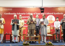 Vice President C. P. Radhakrishnan Highlights Yoga’s Role in Physical and Mental Well-Being