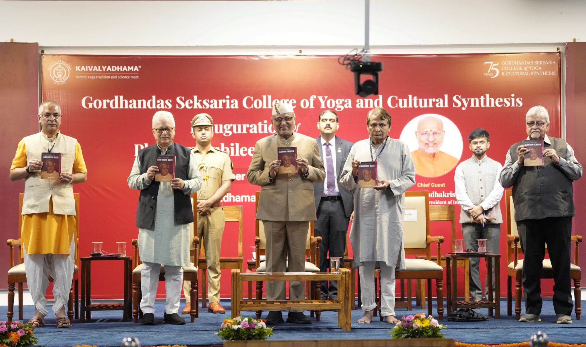 Vice President C. P. Radhakrishnan Highlights Yoga’s Role in Physical and Mental Well-Being