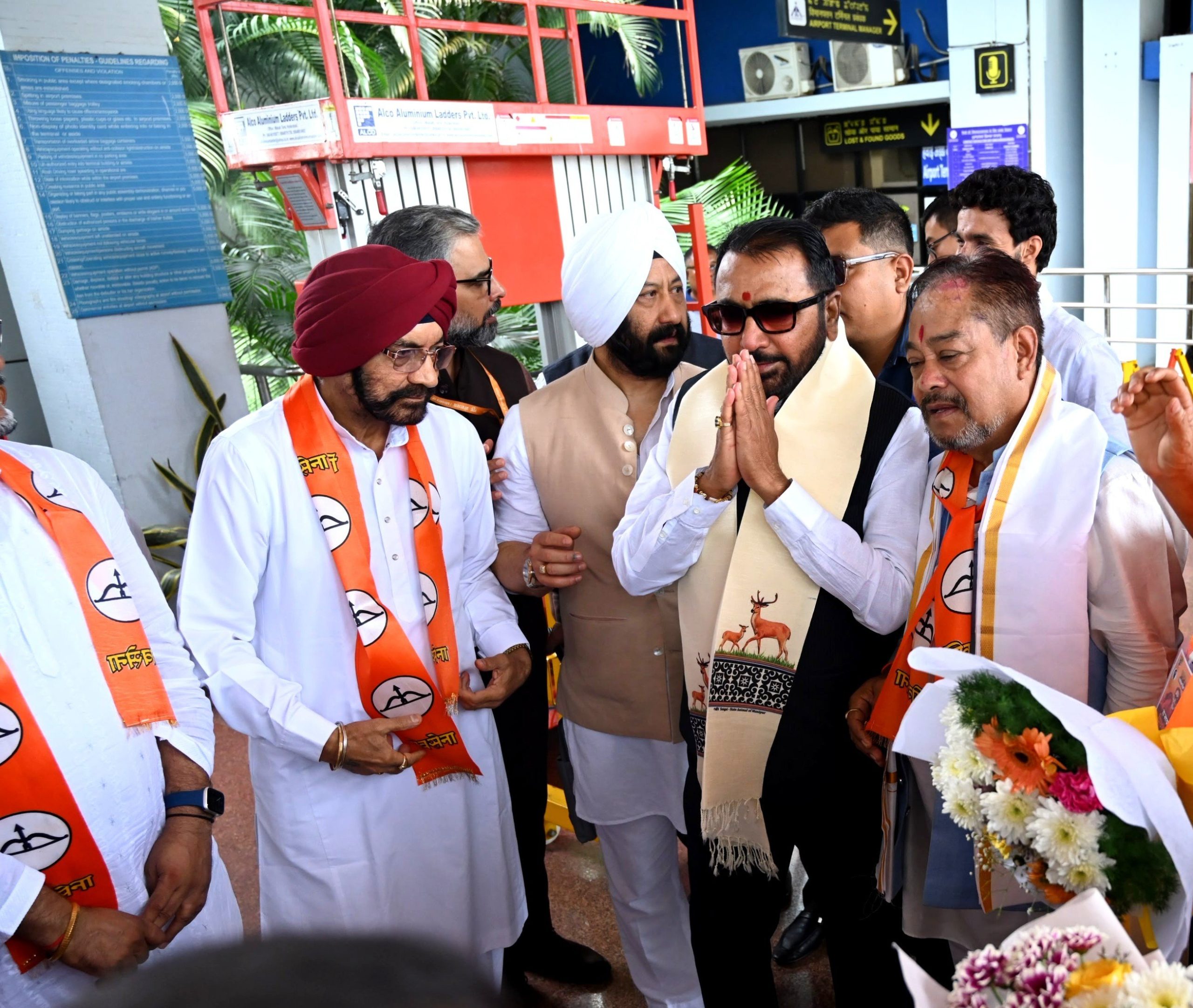 मणिपुर के दौरे पर पहुंचे आयुष राज्य मंत्री प्रतापराव जाधव