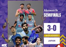 India Men’s Badminton Team Assures Medal After Beating Japan 3-0 in Asian Games Quarterfinals India Men’s Badminton Team Assures Medal After Beating Japan 3-0 in Asian Games Quarterfinals