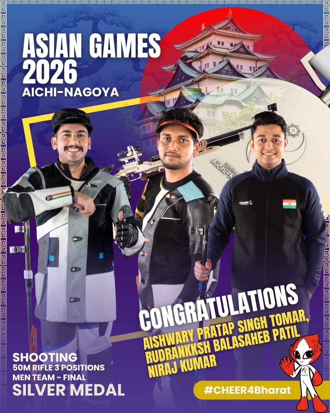 VP Radhakrishnan Congratulates Indian Medal Winners at Asian Games 2026