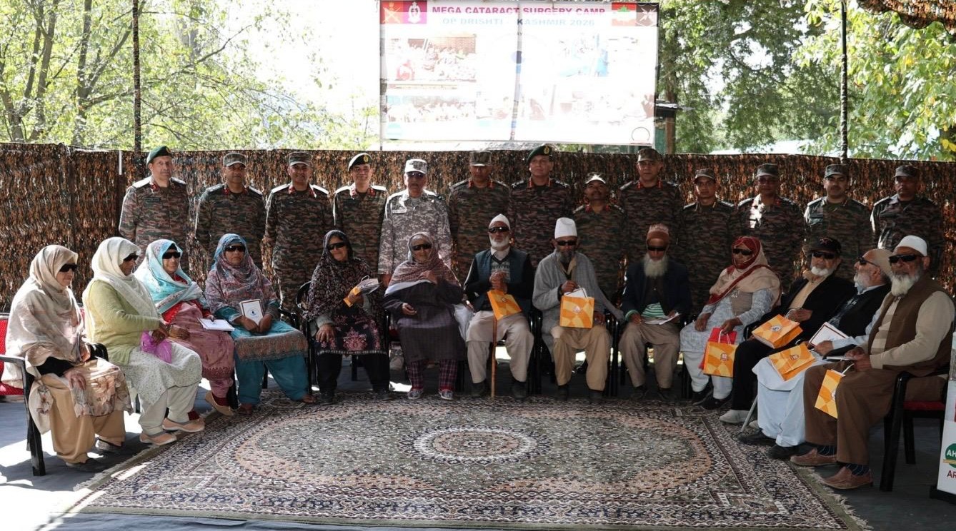 AFMS Surgeons Perform 220 Sight-Restoring Surgeries in Kupwara Under Operation Drishti