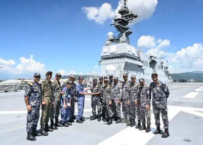 INS Sahyadri, Kulish Conclude Maritime Security Exercise in Philippines