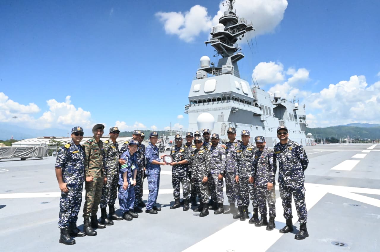 INS Sahyadri, Kulish Conclude Maritime Security Exercise in Philippines