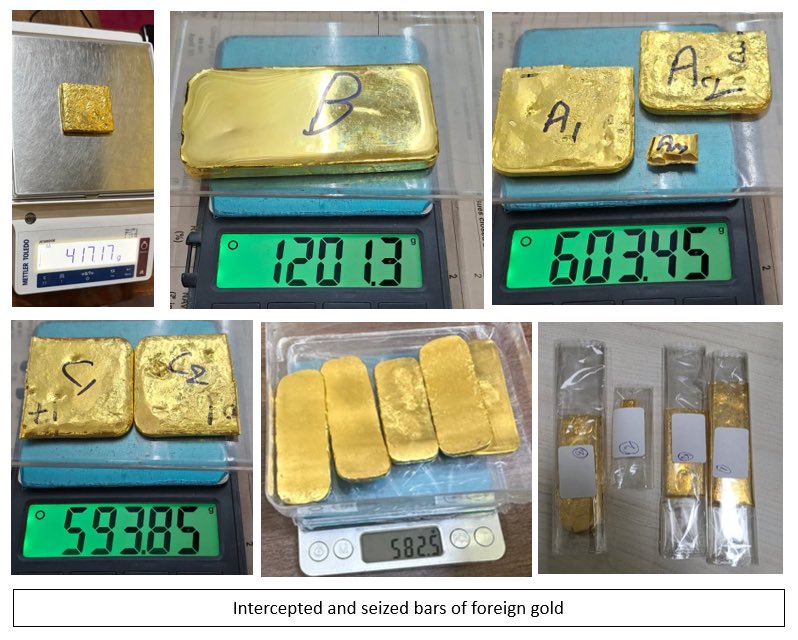 DRI busts pan-India gold smuggling syndicate, seizes over 6.6 kg foreign-origin gold