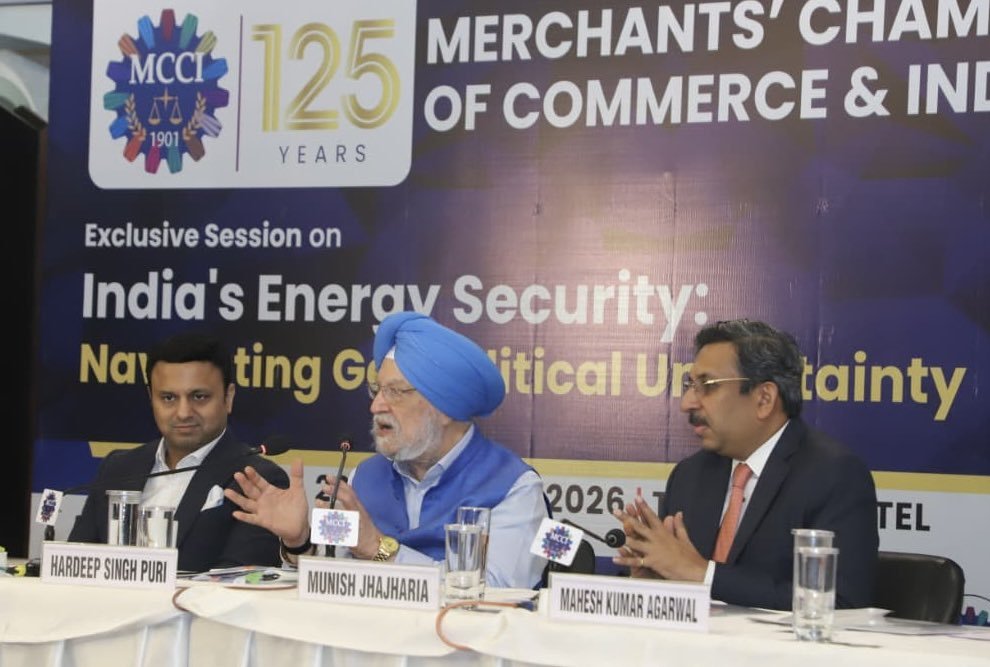 PNG Minister Hardeep Singh Puri Says India Successfully Navigated Energy Supply Disruptions Amid West Asia Crisis