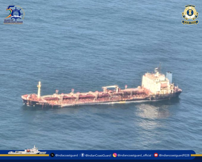 Indian Coast Guard Averts Major Maritime Incident Near Odisha’s Paradip Coast