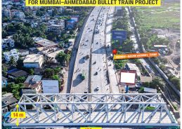 First Steel Bridge for Mumbai-Ahmedabad Bullet Train Project Launched in Maharashtra