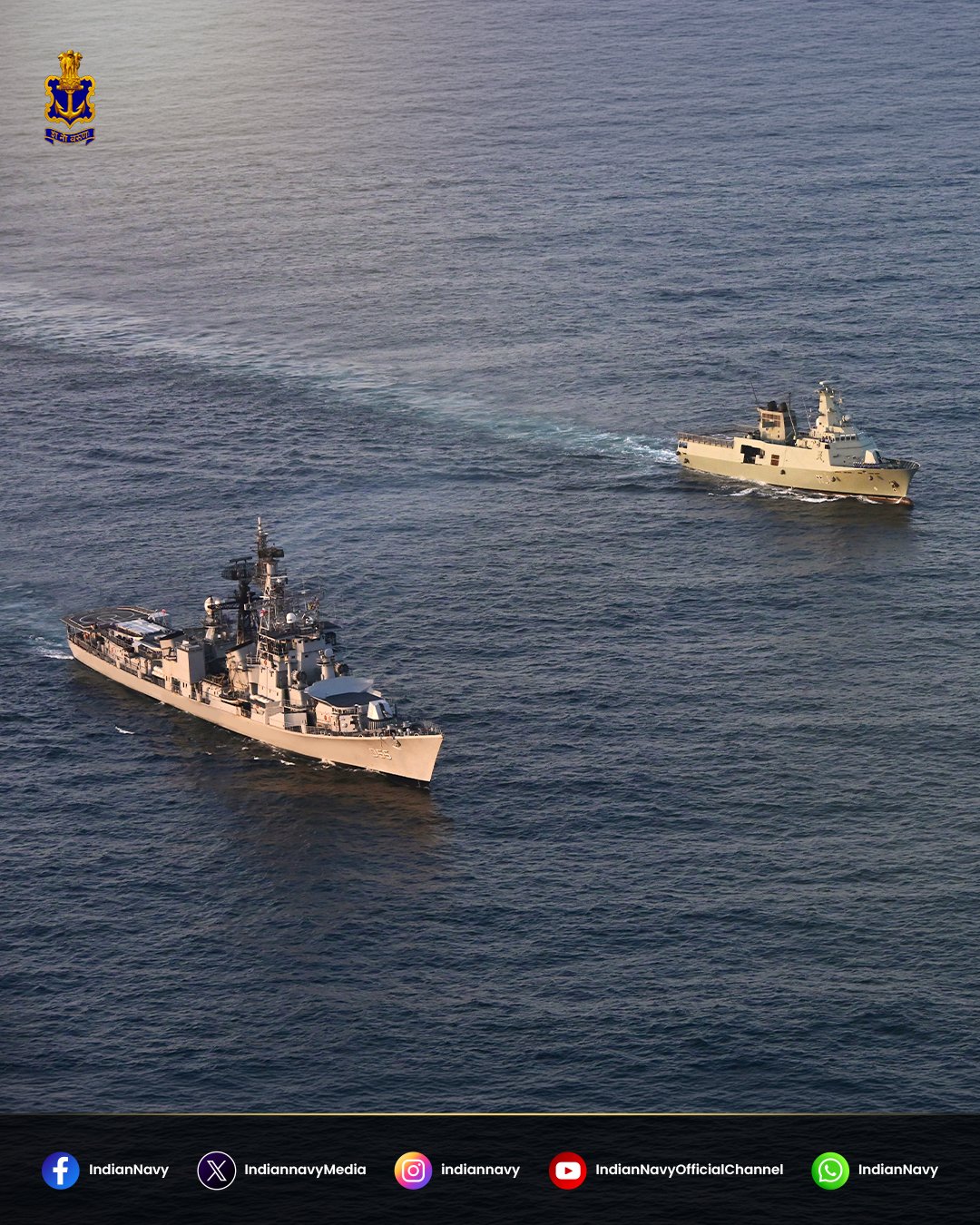 INS Ranvijay makes port call at Oman’s Salalah, strengthening India-Oman maritime ties