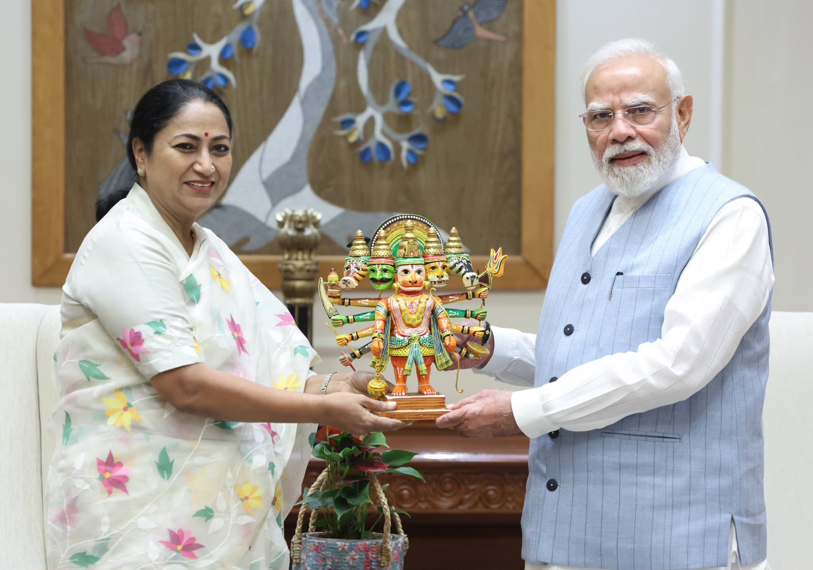 दिल्ली मुख्यमंत्री रेखा गुप्ता ने प्रधानमंत्री नरेन्‍द्र मोदी से की मुलाकात
