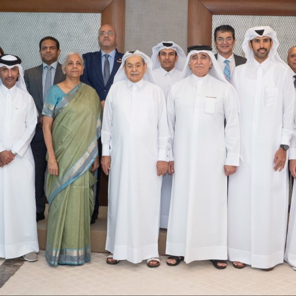 Finance Minister Nirmala Sitharaman addressess business roundtable of Qatari Businessmen Association in Doha
