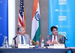 Union Minister Piyush Goyal addresses Business Roundtable convened by National Association of Manufacturers in US