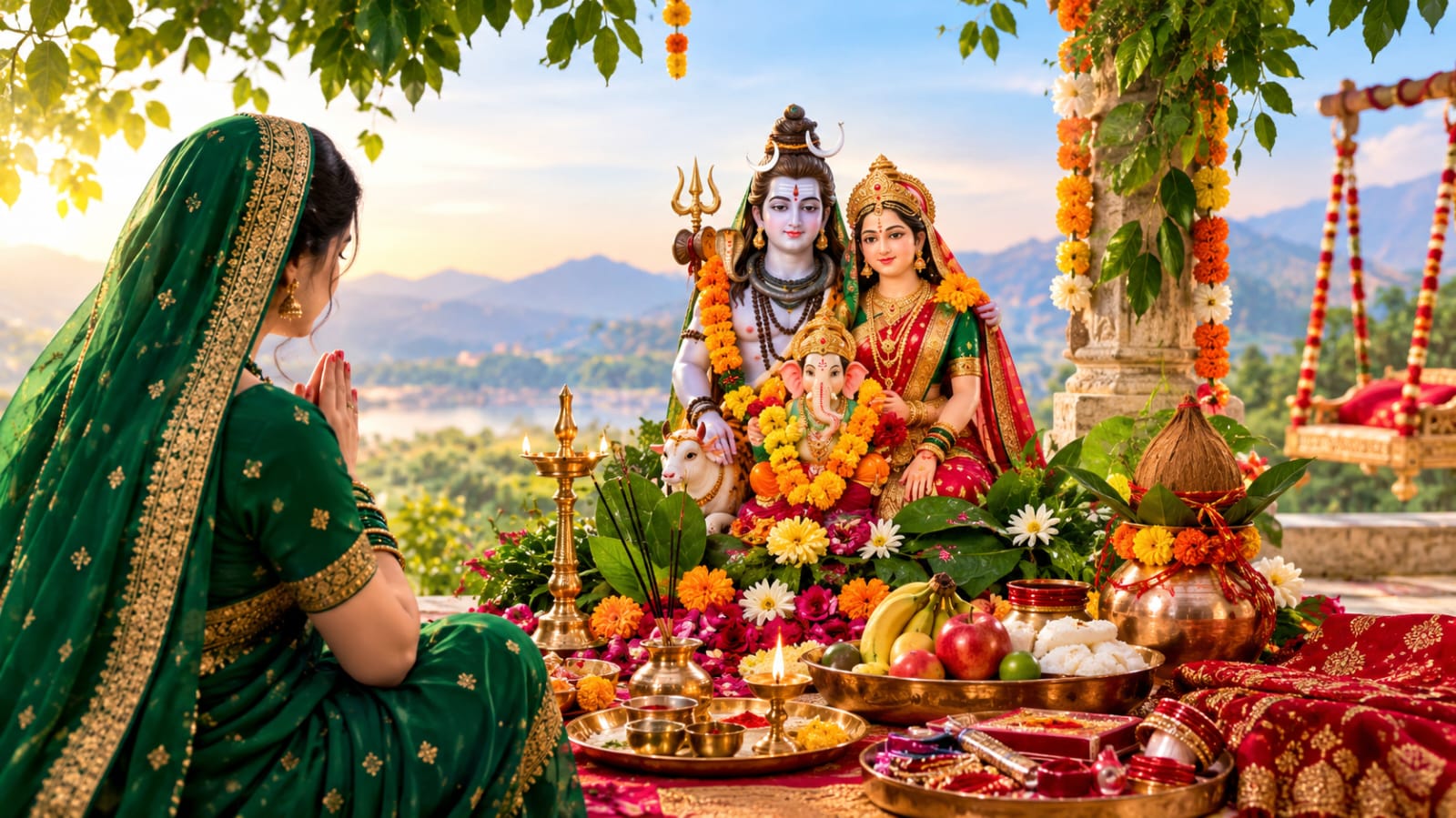 Ganesh Utsav, Kajari Teej festivities mark festive spirit across Uttar Pradesh