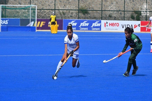 India thrash Pakistan 19-0 to enter semifinals of Women’s Junior Hockey Asia Cup