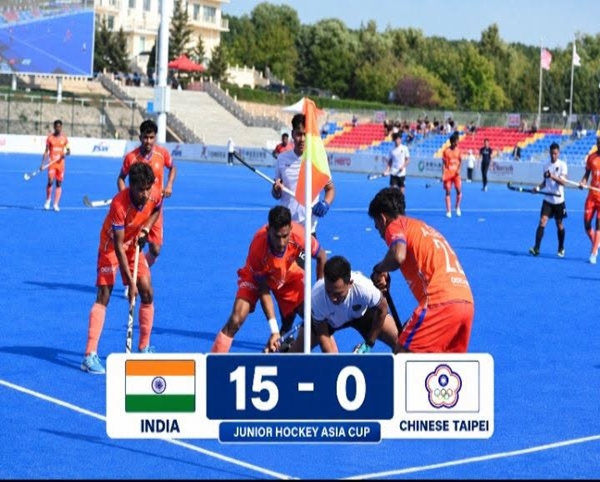 Indian men’s junior team reach semi-finals of Asia Hockey Cup