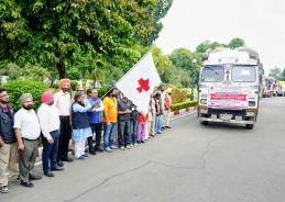 Punjab Red Cross Sends 52-Tonne Relief Consignment to Flood-Hit Nepal Punjab Red Cross Sends 52-Tonne Relief Consignment to Flood-Hit Nepal