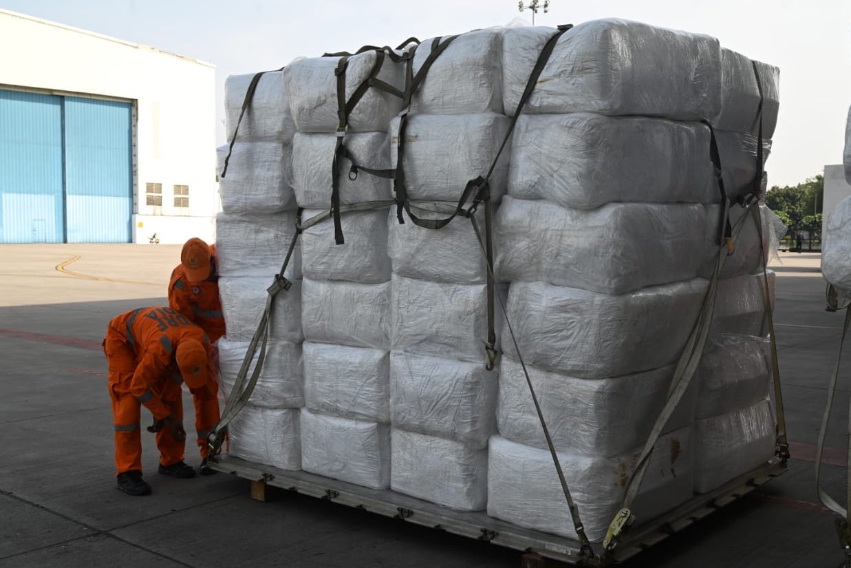 India sends 11 tonnes of relief supplies to flood-affected Nepal