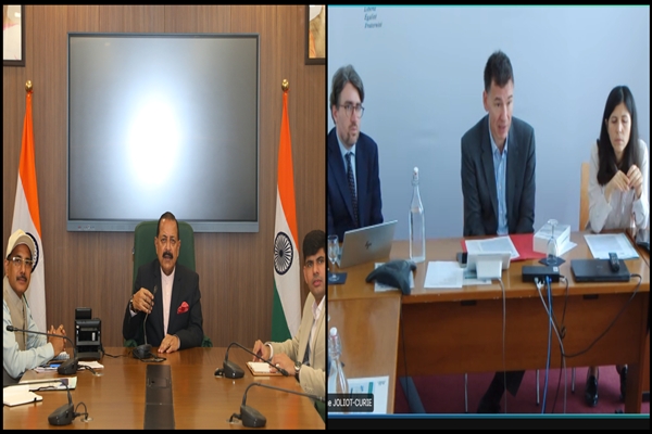 India looks forward to further strengthening its longstanding space partnership with France: Dr Jitendra Singh