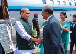 Defence Minister Rajnath Singh aims to deepen bilateral defence and maritime cooperation with Lanka Defence Minister Rajnath Singh aims to deepen bilateral defence and maritime cooperation with Lanka