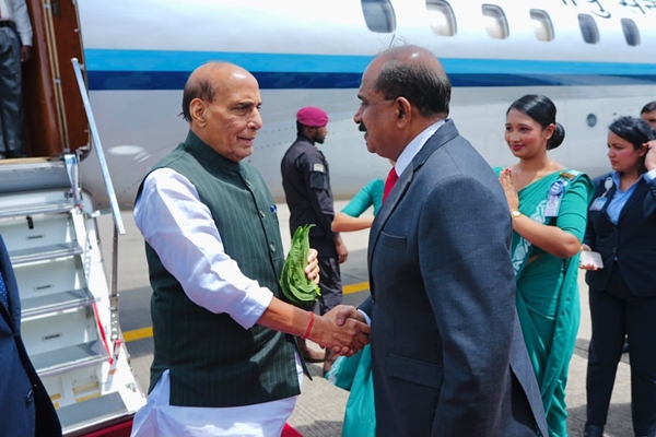 Defence Minister Rajnath Singh aims to deepen bilateral defence and maritime cooperation with Lanka