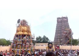 Madurai Meenakshi Temple holds Maha Kumbabhishekam ceremony after 17 years Madurai Meenakshi Temple holds Maha Kumbabhishekam ceremony after 17 years