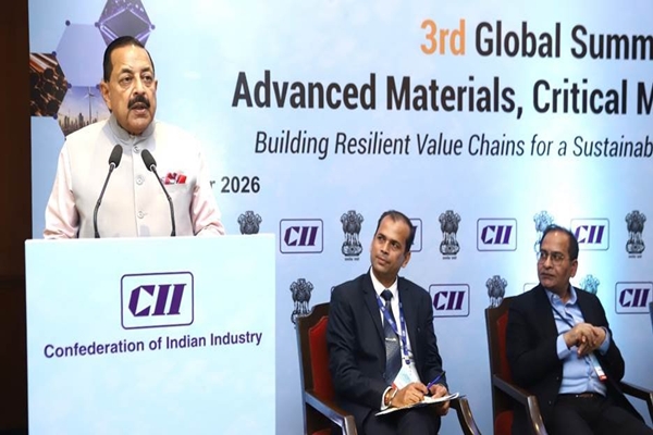 Critical minerals and metals to be driving components of next phase of technological development, says Dr Jitendra Singh