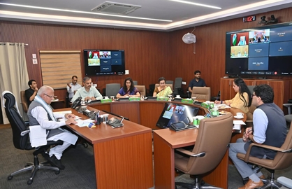 Union Minister Manohar Lal reviews preparations for Swachhata Hi Seva 2026