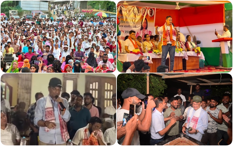 নগাঁও লোকসভা সমষ্টিৰ উপ-নির্বাচনৰ বাবে ৰাজনৈতিক দলসমূহে ব্যাপক প্ৰচাৰ অব্যাহত