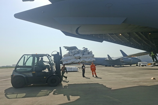 India sends 8th IAF aircraft carrying relief material for Nepal
