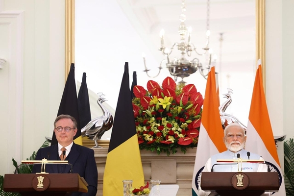 India, Belgium reaffirm their commitment to deepening trade, investment and economic cooperation
