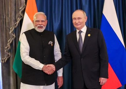 Russian President Putin greets PM Modi on 76th birthday, praises role in strengthening strategic partnership Russian President Putin greets PM Modi on 76th birthday, praises role in strengthening strategic partnership