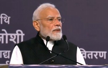 PM Modi addresses centenary celebrations of SRCC in New Delhi