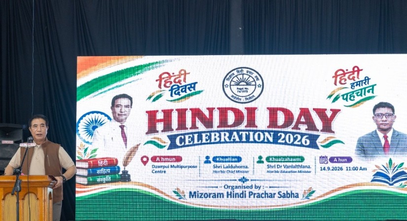 Hindi Diwas 2026: Mizoram CM calls for learning Hindi while preserving Mizo culture