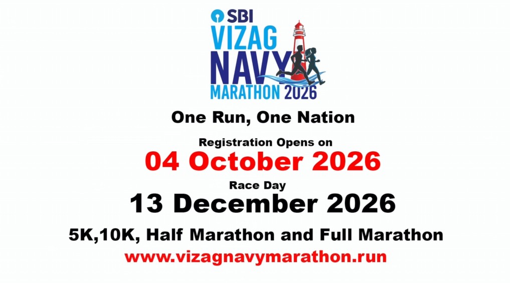 Eastern Naval Command to organise 11th edition of Vizag Navy Marathon in Visakhapatnam on Dec 13