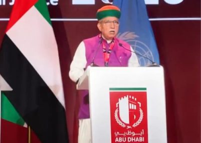 Arjun Ram Meghwal highlights India’s Criminal Justice Reforms at UN Crime Congress in Abu Dhabi