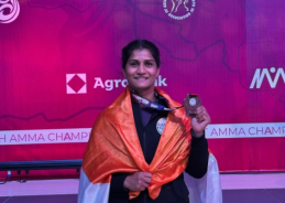 President congratulates Suchika Tariyal on creating history by winning Bronze Medal in Mixed Martial Arts at Asian Games 2026