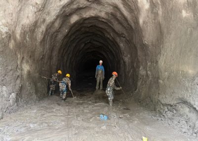 Nepal rescuers blast hillside in search of hydropower workers