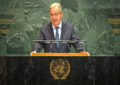 Global powers violating international law sit in Security Council: UNSC Chief Guterres