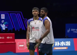 Satwiksairaj Rankireddy & Chirag Shetty reach Men’s Doubles Final of China Masters Satwiksairaj Rankireddy & Chirag Shetty reach Men’s Doubles Final of China Masters