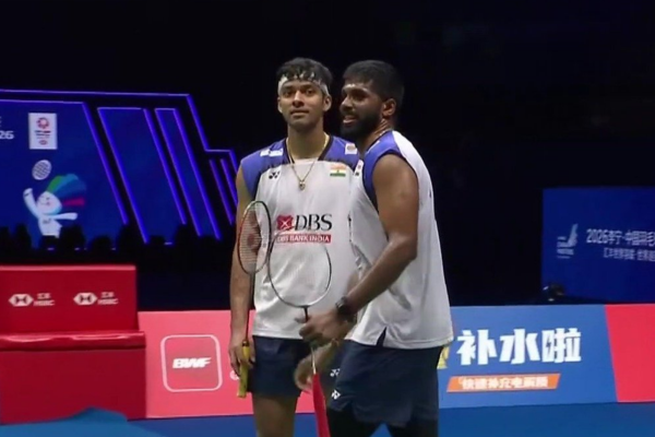 China Masters Badminton: Satwiksairaj Rankireddy & Chirag Shetty enter the Men’s Doubles Final