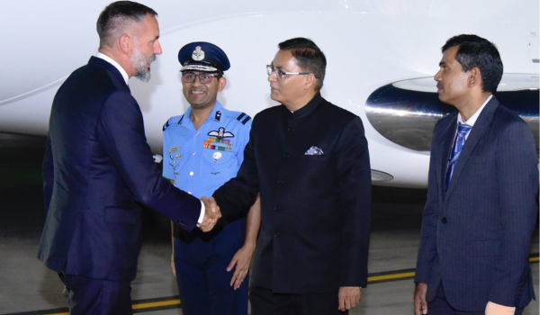 50th Imam of Ismaili community Prince Rahim Aga Khan V arrives in New Delhi on maiden visit to India