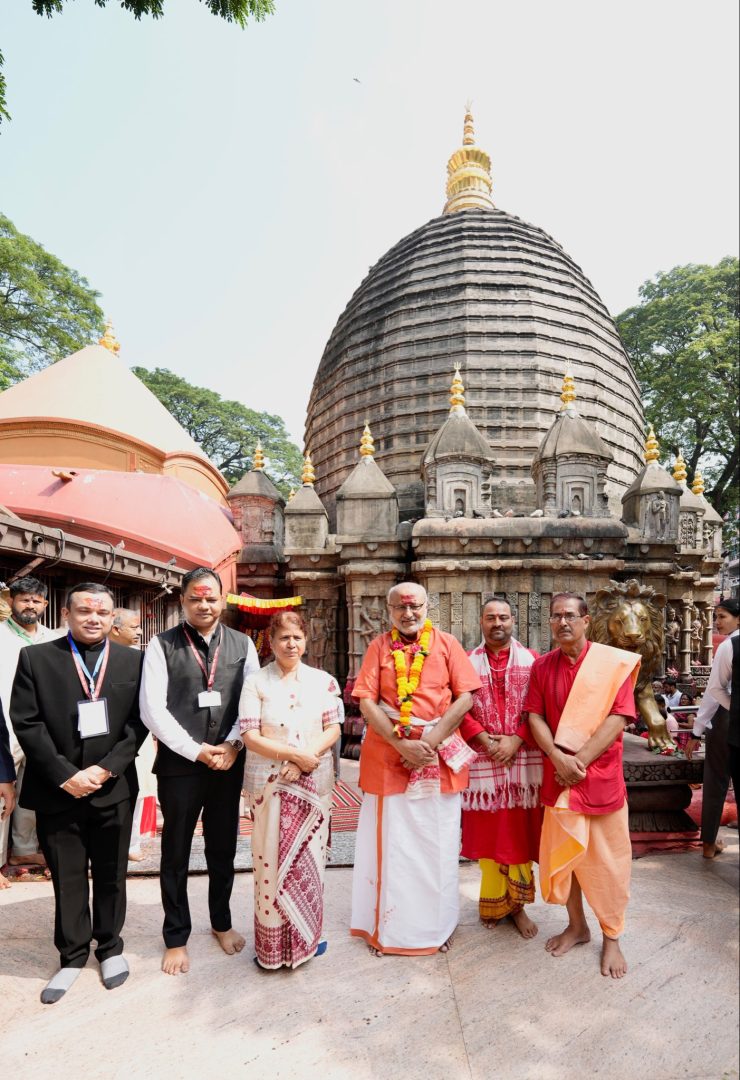 গুৱাহাটী বিশ্ববিদ্যালয়ৰ আন্তঃগাঁথনি উন্নয়ন প্ৰকল্পৰ আধাৰশিলা স্থাপন অনুষ্ঠানত উপ-ৰাষ্ট্ৰপতি চি পি ৰাধাকৃষ্ণণ উপস্থিত থাকিব