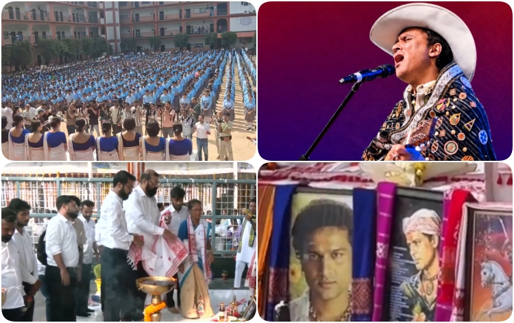 প্ৰাণৰ শিল্পী জুবিন গাৰ্গৰ স্মৃতিত আজি ৰাজ্যজুৰি জুবিন দিৱস পালন